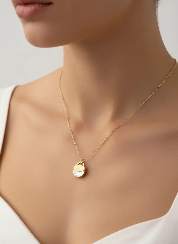 Minimalist_White_Stone_Charm_Pendant