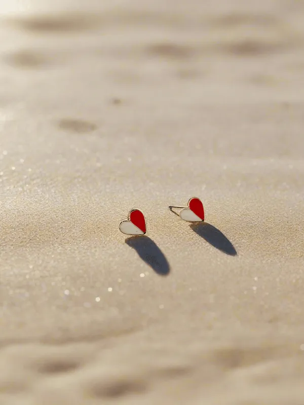 Two_Tone_Enamelled_Heart_Mini_Studs
