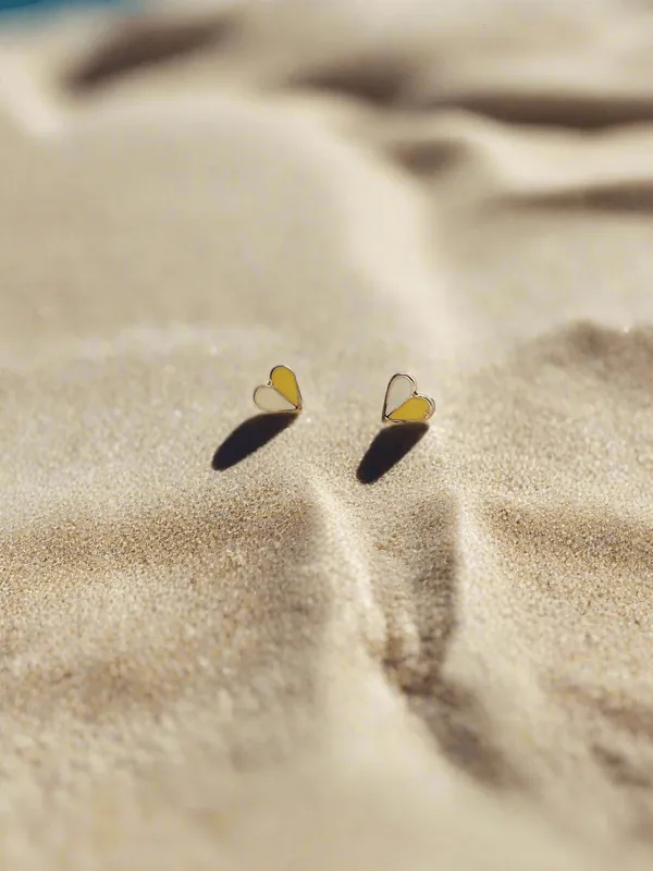 Two_Tone_Enamelled_Heart_Mini_Studs