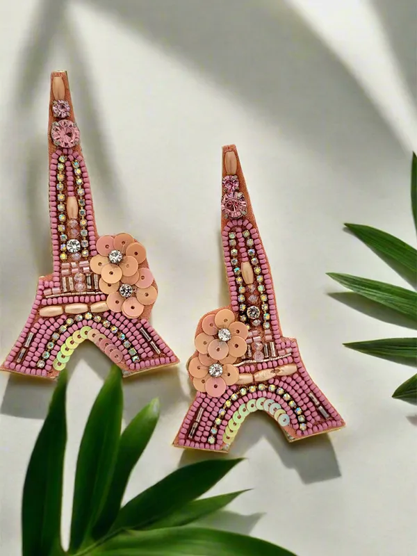 Eiffel_Tower_Beaded_And_Embellished_Earrings