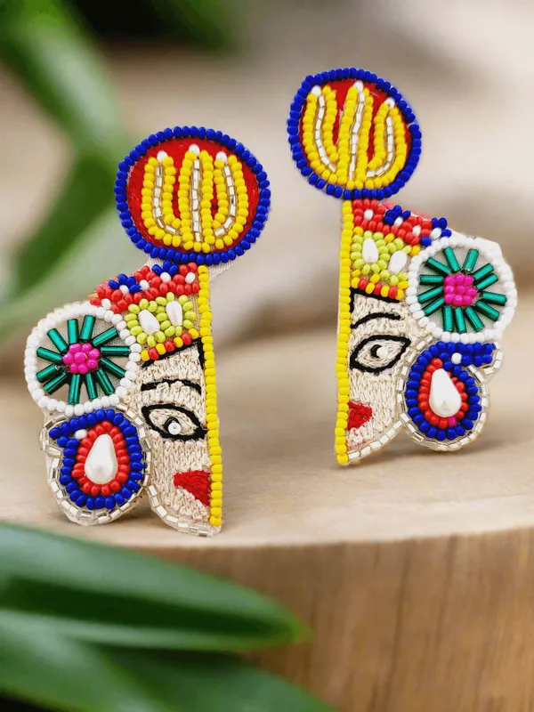 Half_Durga_Ji_Face_Earrings