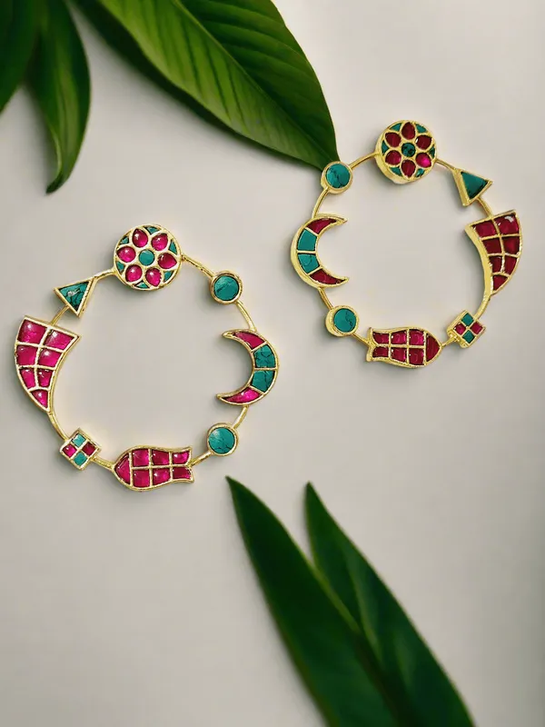 Geometric_Gemstone_Hoop_Earrings