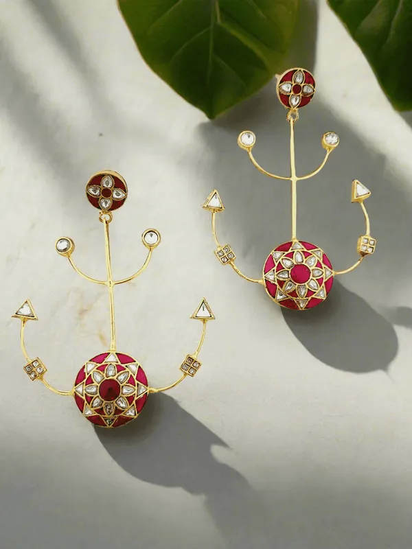 Anchor_Motif_Drop_Earrings