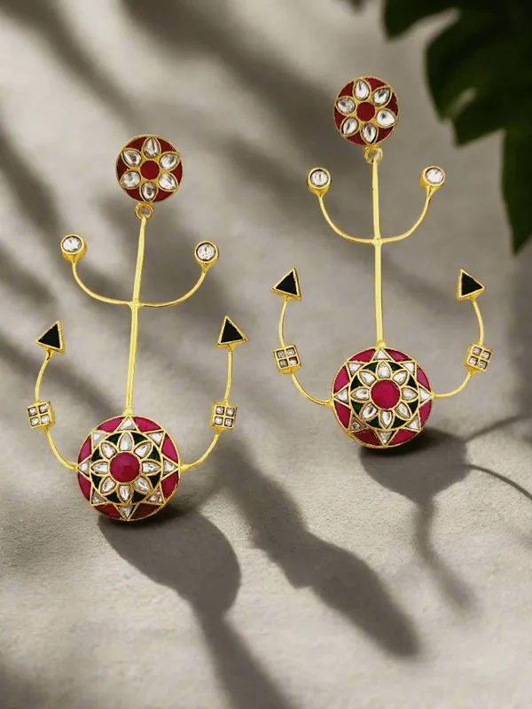 Anchor_Motif_Drop_Earrings