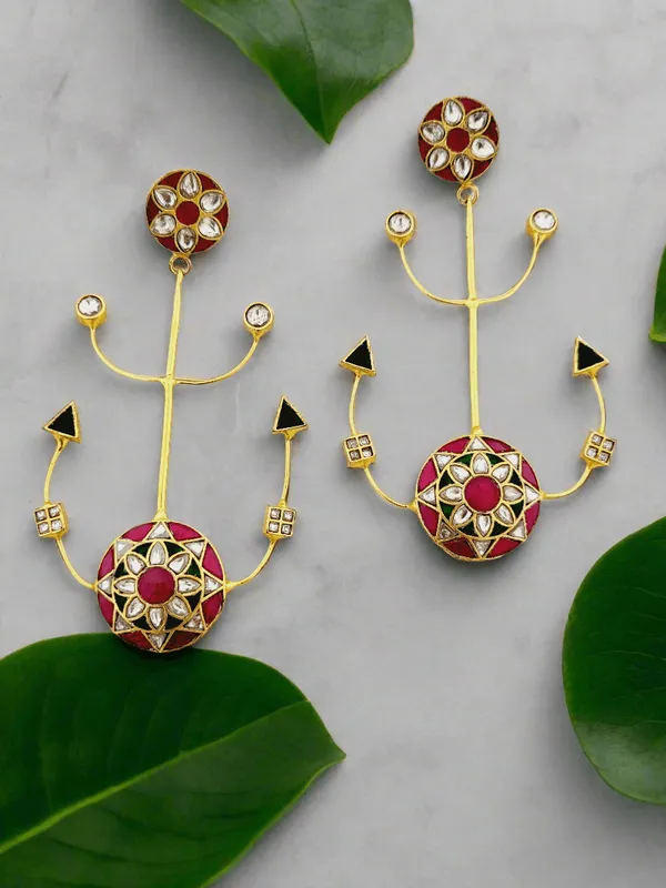 Anchor_Motif_Drop_Earrings
