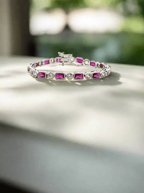 Adorable_Delicate_Crystal_Studded_Bracelet