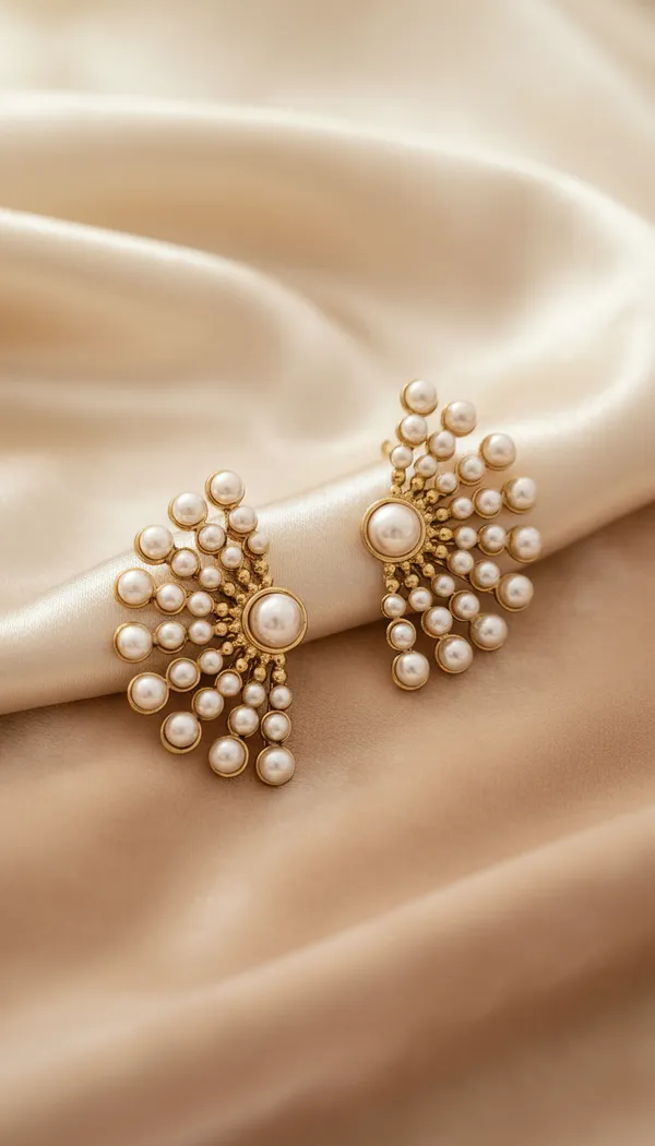 Regal_Pearl_Fan_Cluster_Stud_Earrings