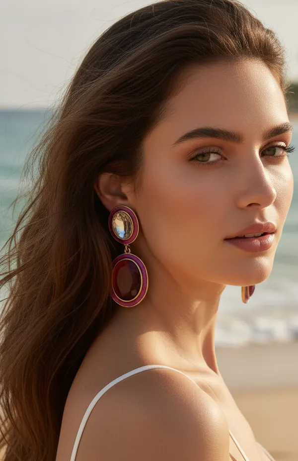 Bold_Ruby_Red_Crystal_Fuchsia_Enamel_Drop_Earrings