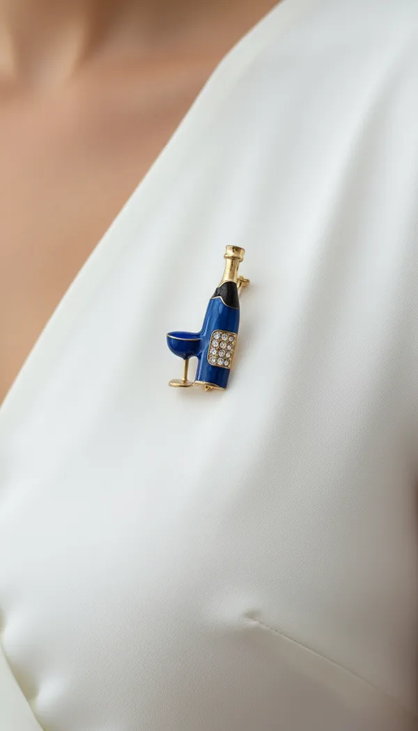 Chic_Blue_Enamel_Cocktail_Pin