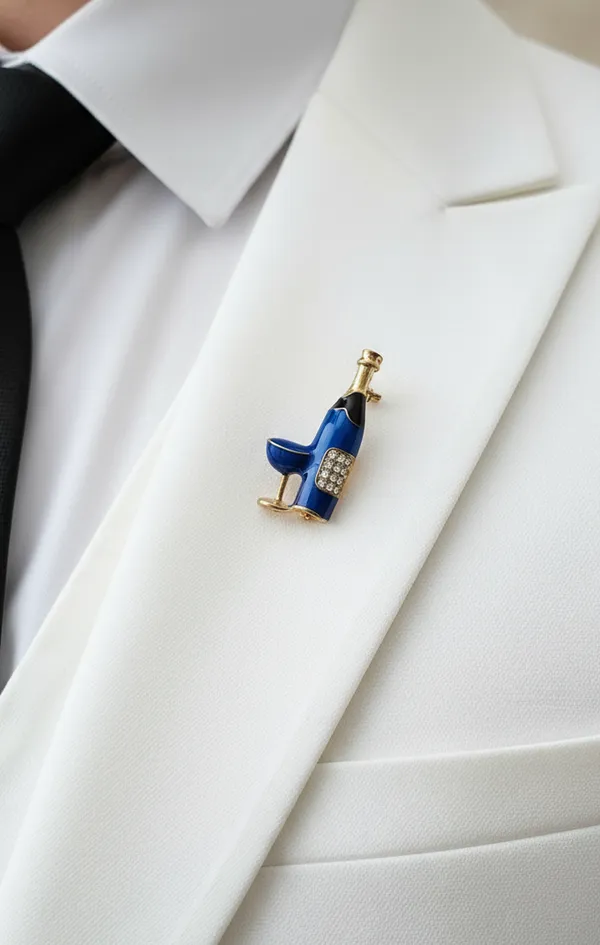 Chic_Blue_Enamel_Cocktail_Pin