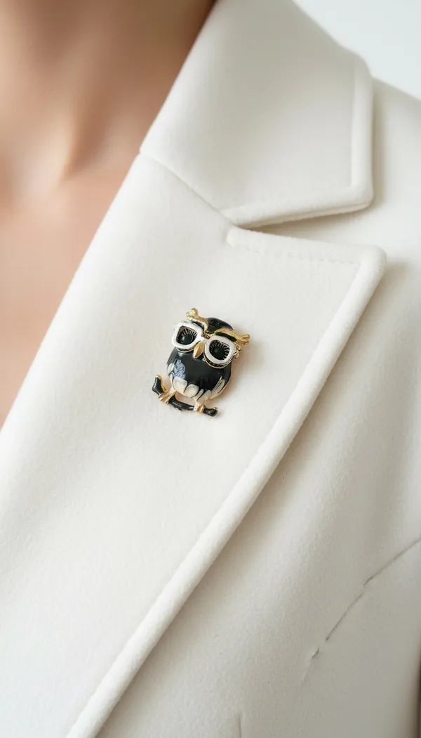 Wise_Owl_Enamel_Crystal_Glasses_Brooch