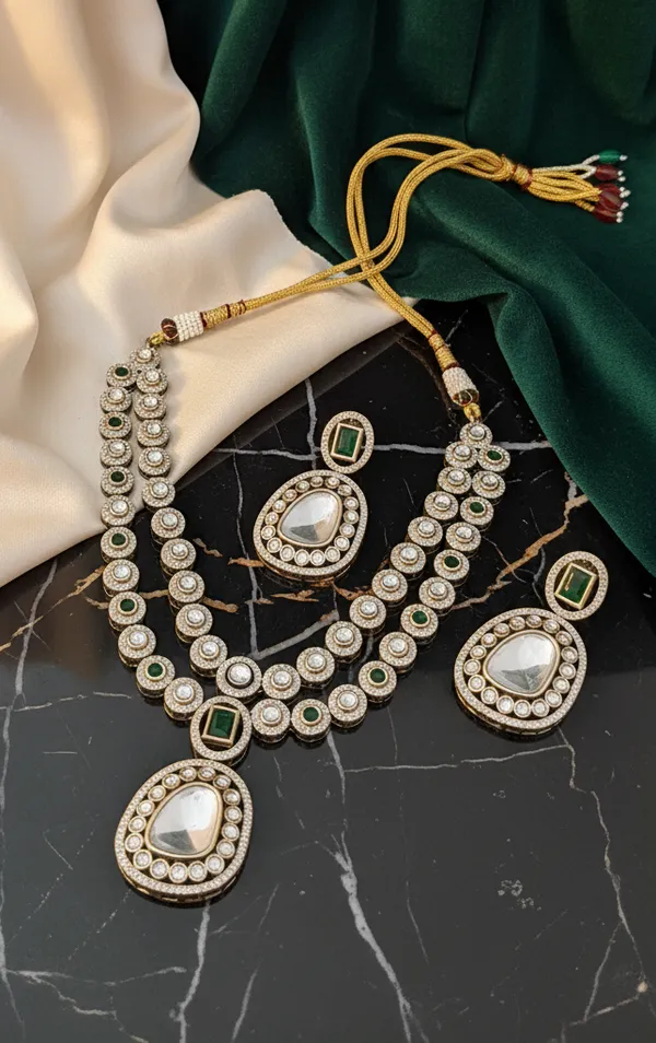 Opulent_Layered_Polki_Style_Necklace_Set
