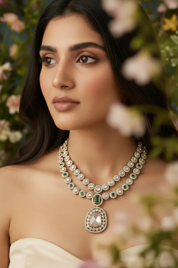 Opulent_Layered_Polki_Style_Necklace_Set