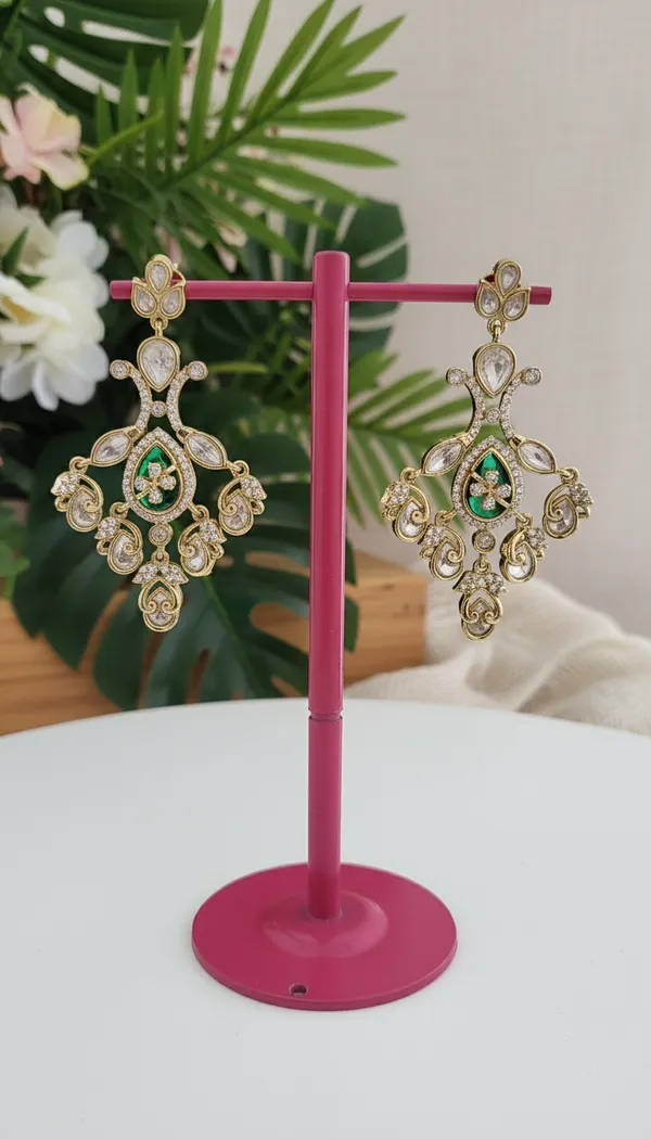 The_Graceful_Kundan_Drop_Necklace_Set