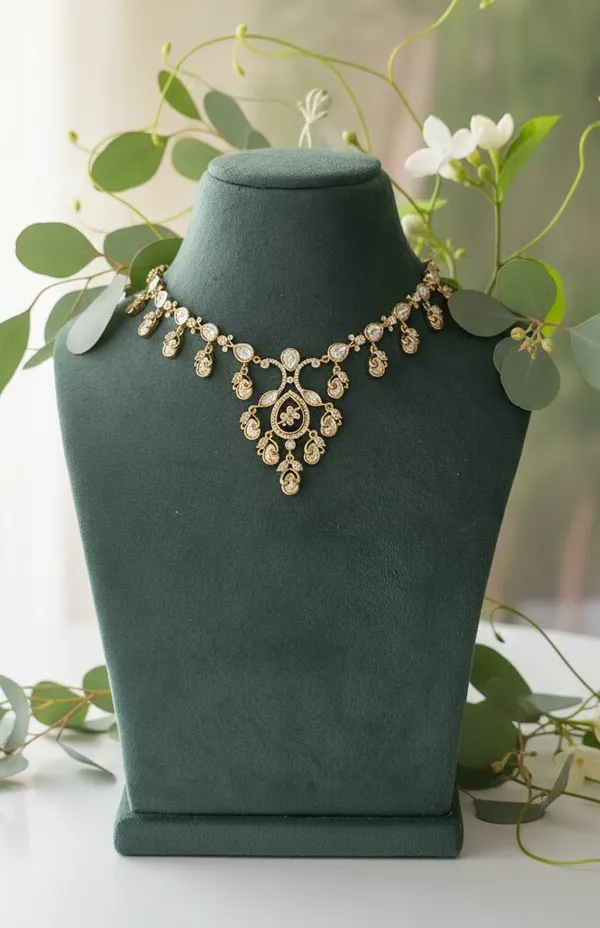 The_Graceful_Kundan_Drop_Necklace_Set