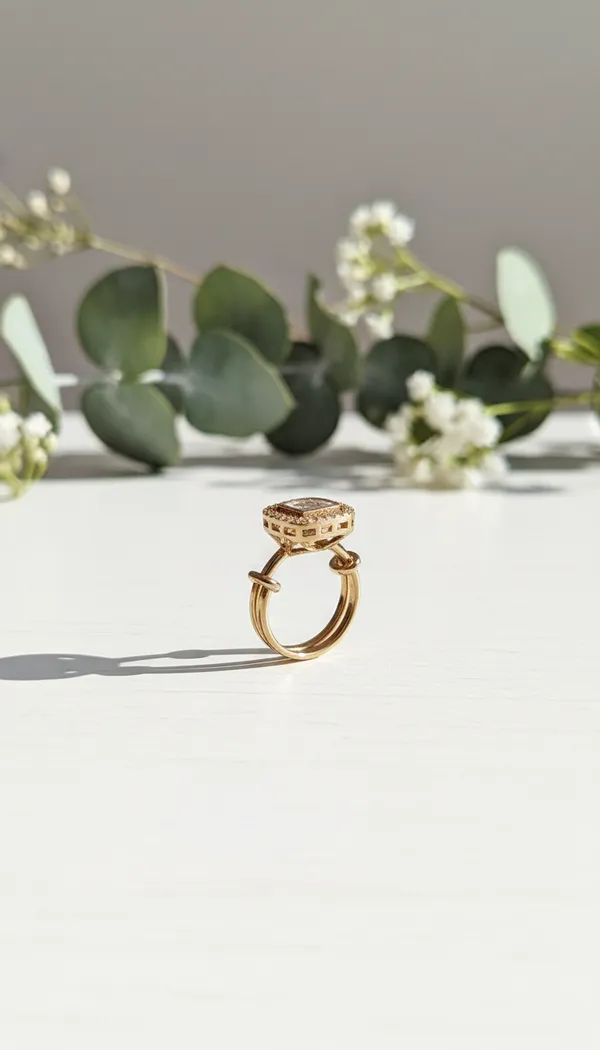 Antique_Gold_Geometric_Crystal_Ring