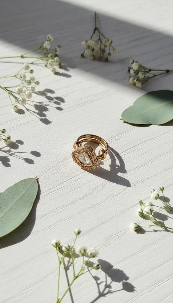 Antique_Gold_Geometric_Crystal_Ring