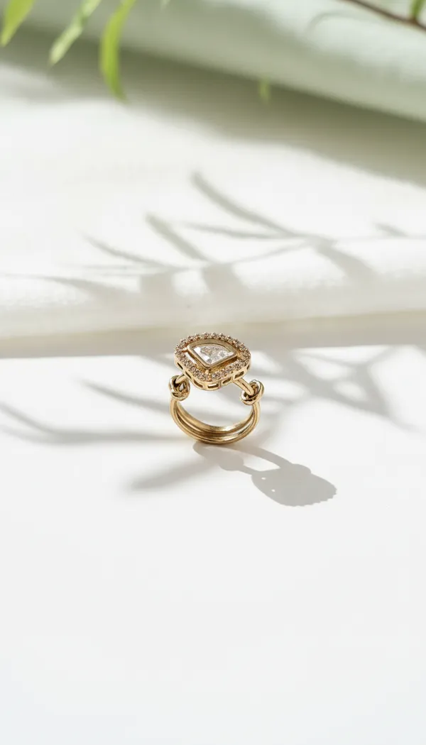 Antique_Gold_Geometric_Crystal_Ring