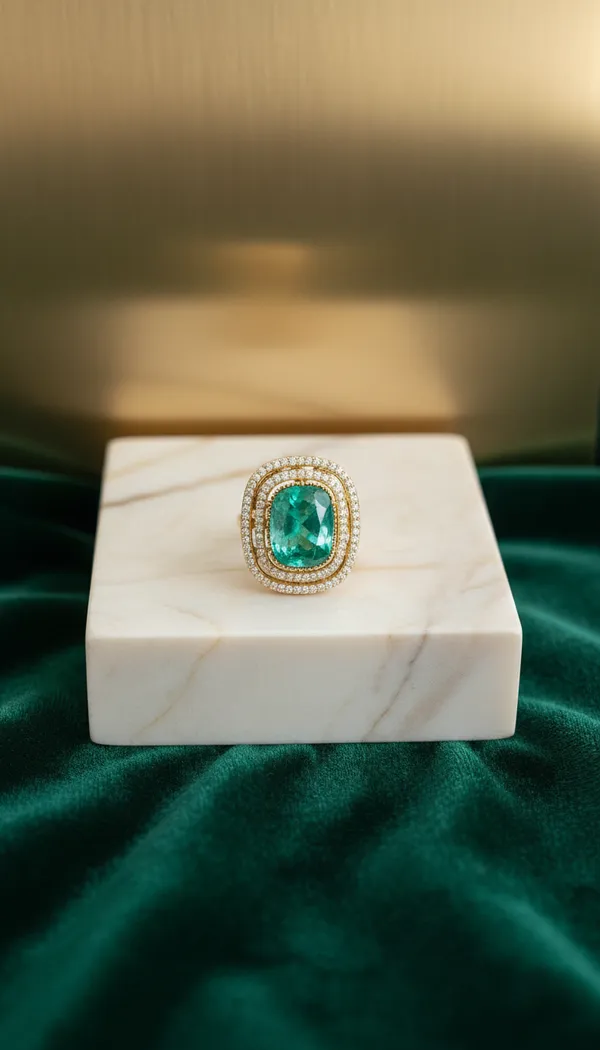 The_Grand_Cushion_Cut_Emerald_Statement_Ring