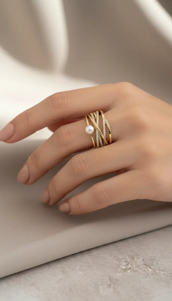 The_Chic_Layered_Pav_Pearl_Cuff_Ring