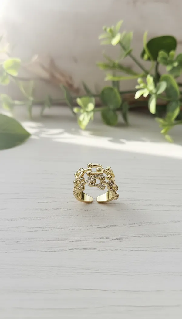 Sparkling_Abstract_Vine_Cuff_Ring