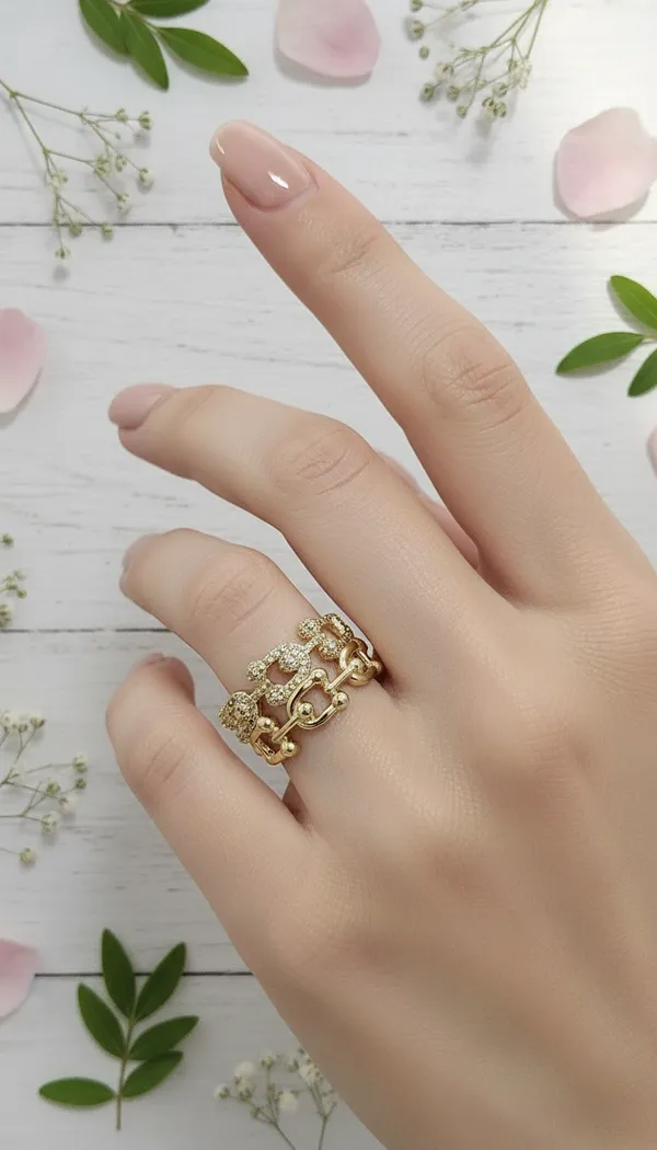 Sparkling_Abstract_Vine_Cuff_Ring