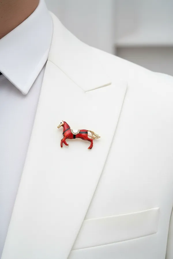 Gold_Tone_Equestrian_Brooch_With_Crystal_Saddle_brooch