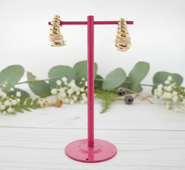 Tri_-_Tone_Ribbed_Shell_Earrings