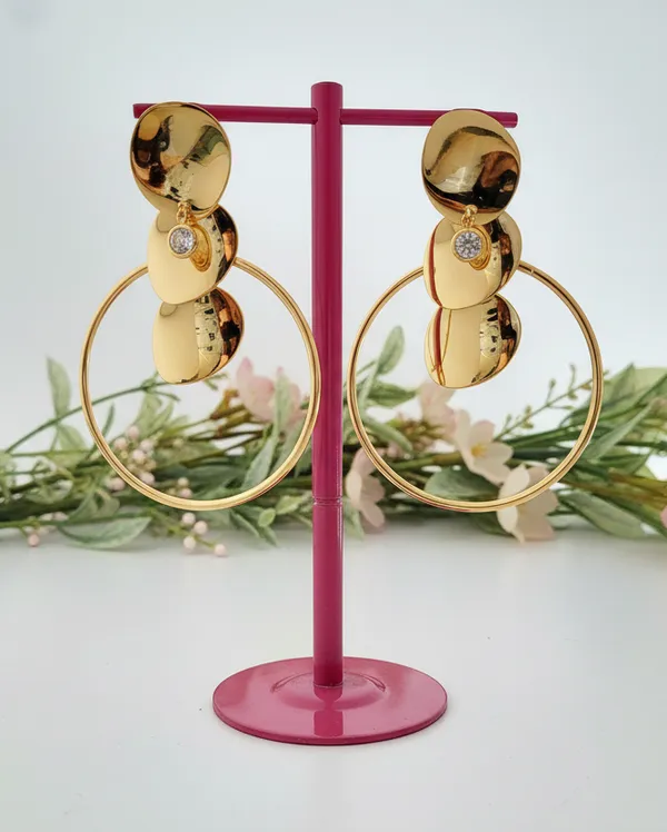 Gold_Petal_Hoop_Earrings