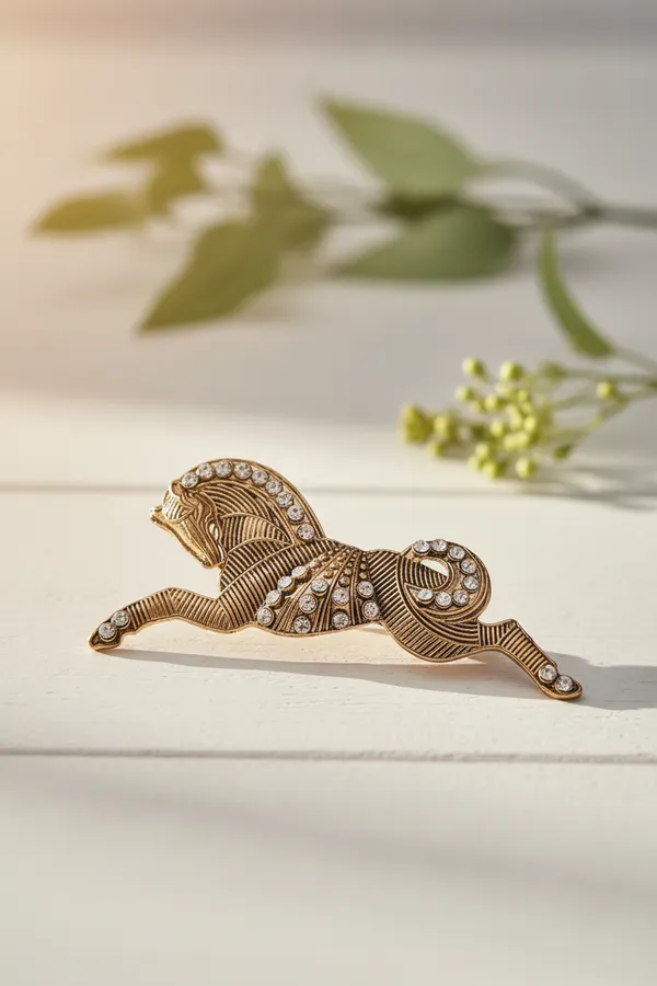 The_Golden_Stallion_Brooch