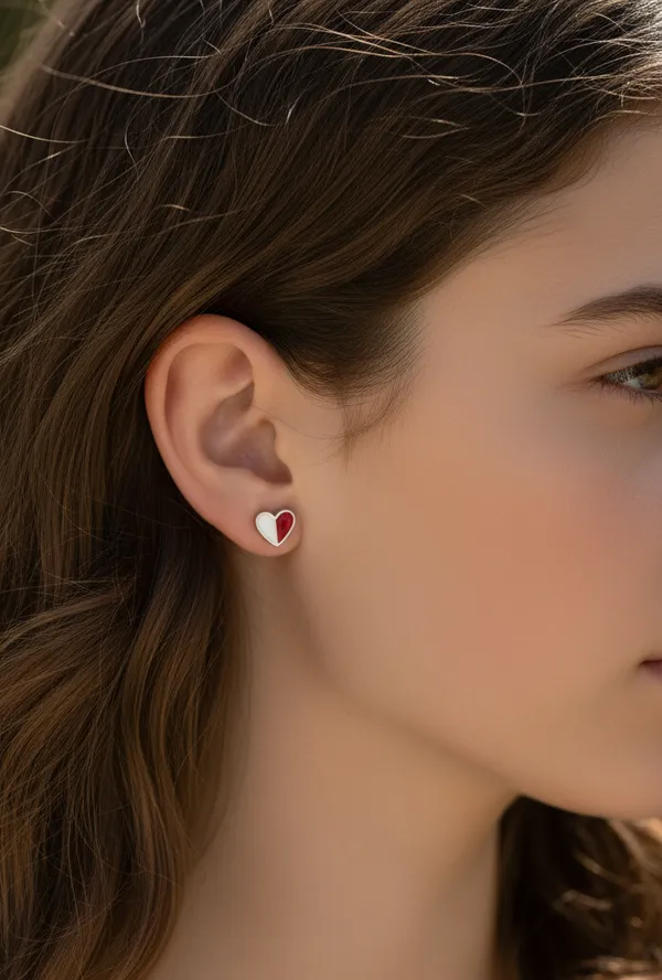 Two_Tone_Enamelled_Heart_Mini_Studs