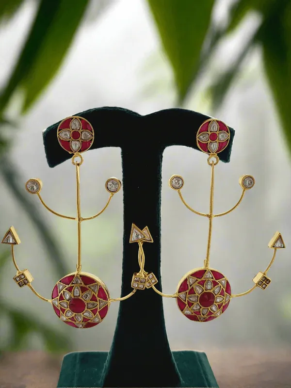 Anchor_Motif_Drop_Earrings