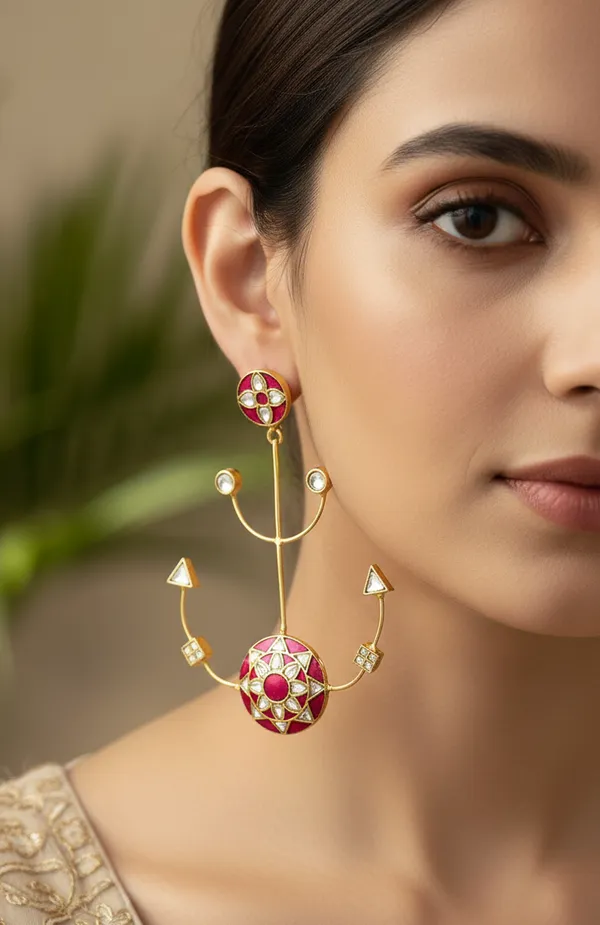 Anchor_Motif_Drop_Earrings