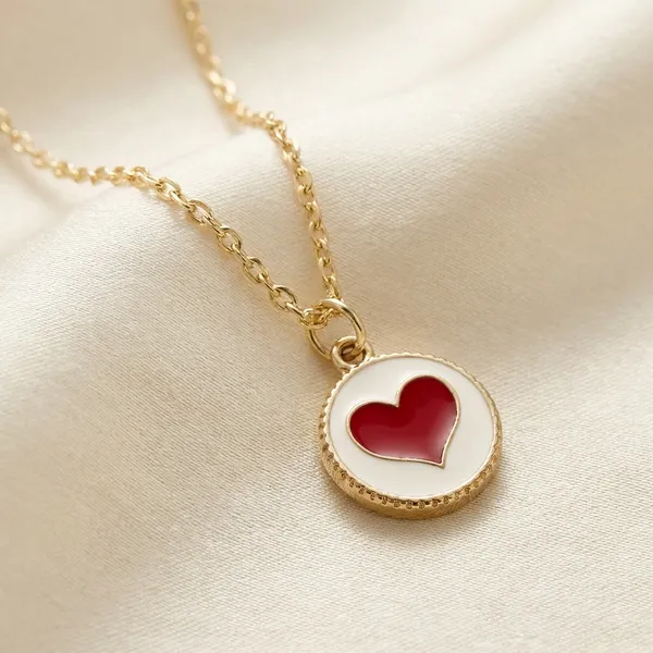 Double_Layered_Heart_Charm_Necklace
