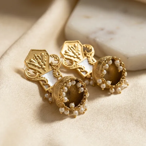 Jhumkha_In_Gold_Finish