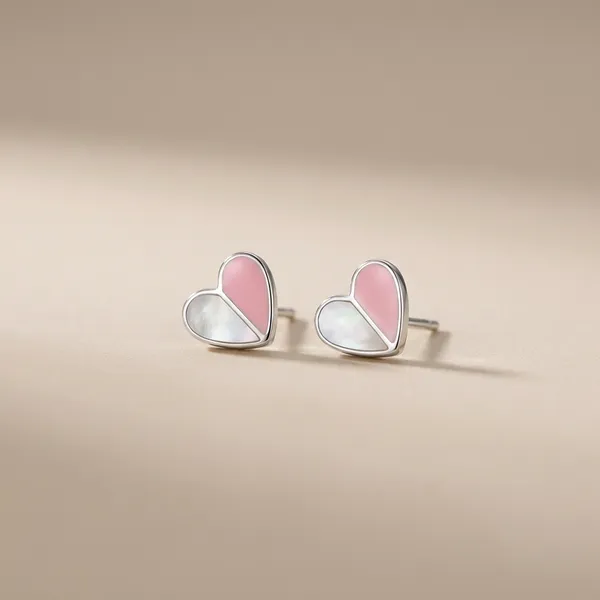 Two_Tone_Enamelled_Heart_Mini_Studs