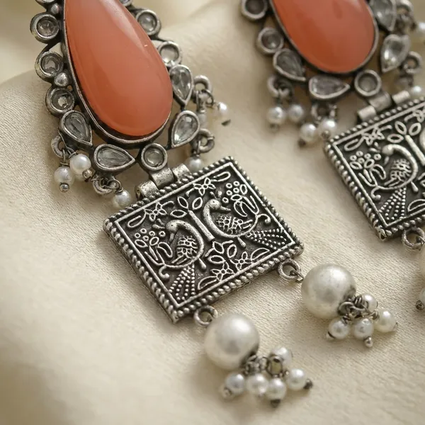 Traditional_Oxidized_Earring_Embellished_With_Stones_And_Pearls