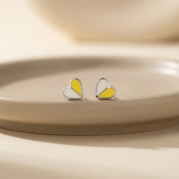 Two_Tone_Enamelled_Heart_Mini_Studs