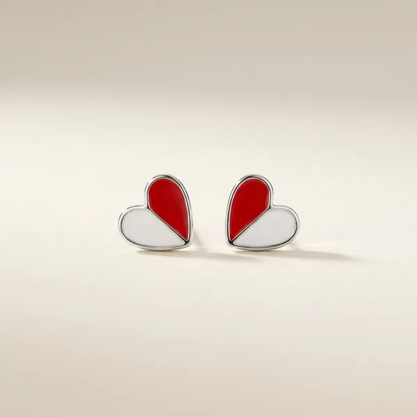 Two_Tone_Enamelled_Heart_Mini_Studs