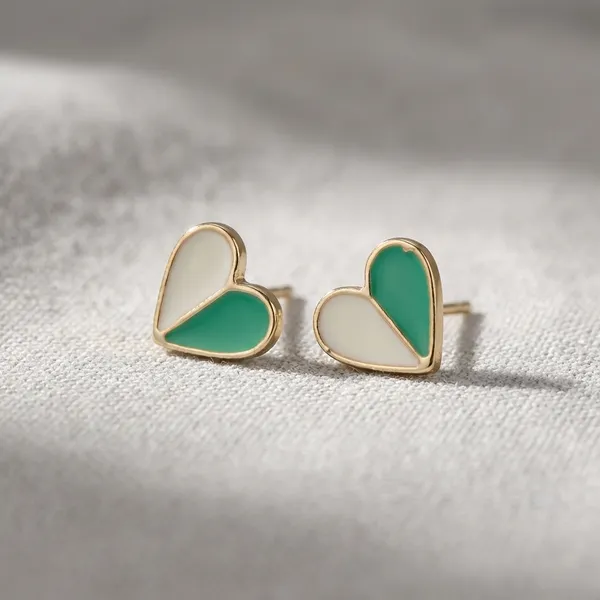 Two_Tone_Enamelled_Heart_Mini_Studs
