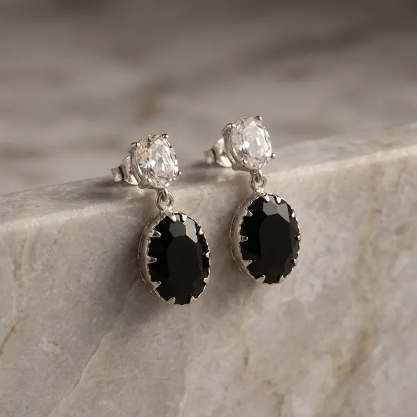Two_Tone_Crystal_Drop_Earrings_In_Gold_Finish