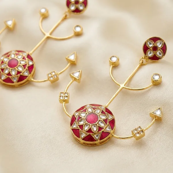 Anchor_Motif_Drop_Earrings