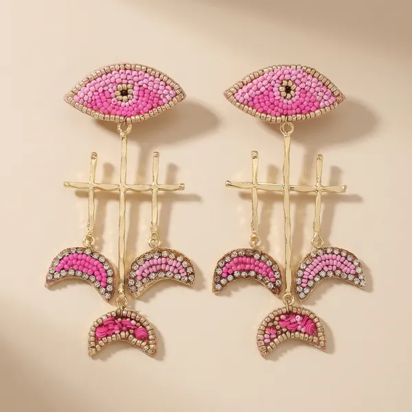 Evil_Eye_Beaded_Dangle_Earrings_With_Crescent_Accents