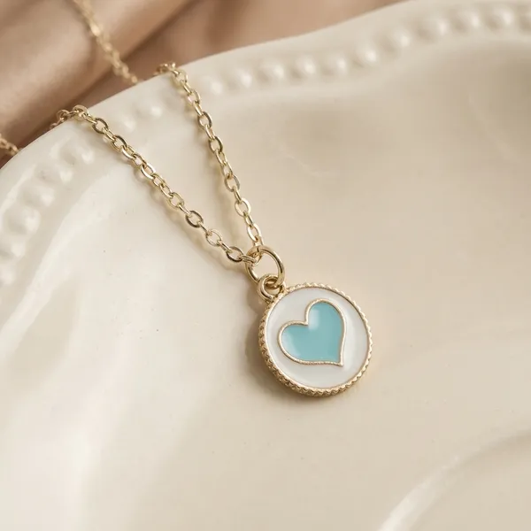 Double_Layered_Heart_Charm_Necklace