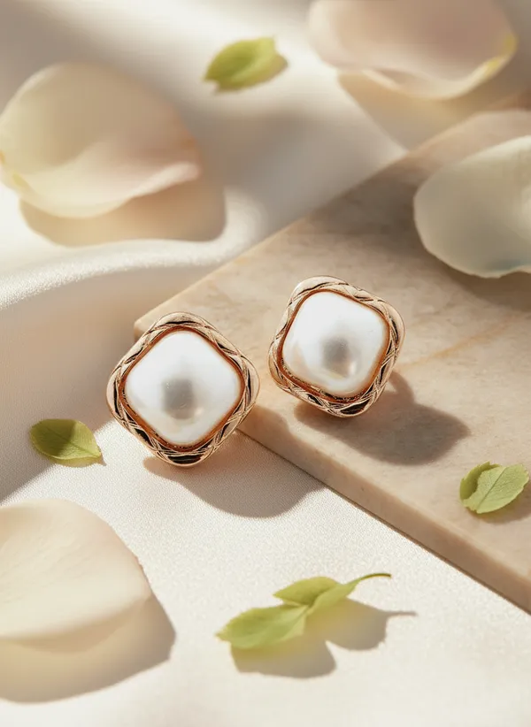 Textured_Edge_Pearl_Stud_Earrings