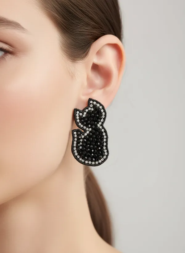 Cat_Silhouette_Beaded_Earrings_With_Crystal_Accents