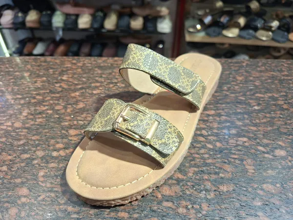 Gold_Glitter_Dual-Strap_Flat_Sandals