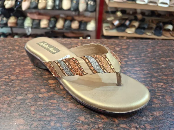 Women's_Golden_Embellished_T-Strap_Wedge_Sandals