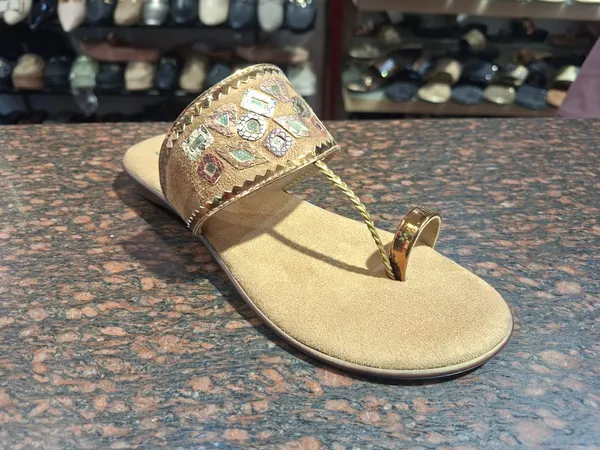 Golden_Braided_Strap_Sandal_with_Embellished_Upper