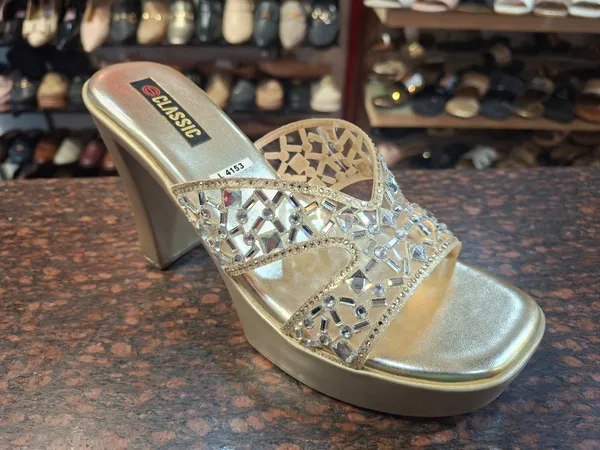 Stylish_Embellished_Party_Wear_Wedge_Heels_for_Women_-_Set_of_2_Pairs